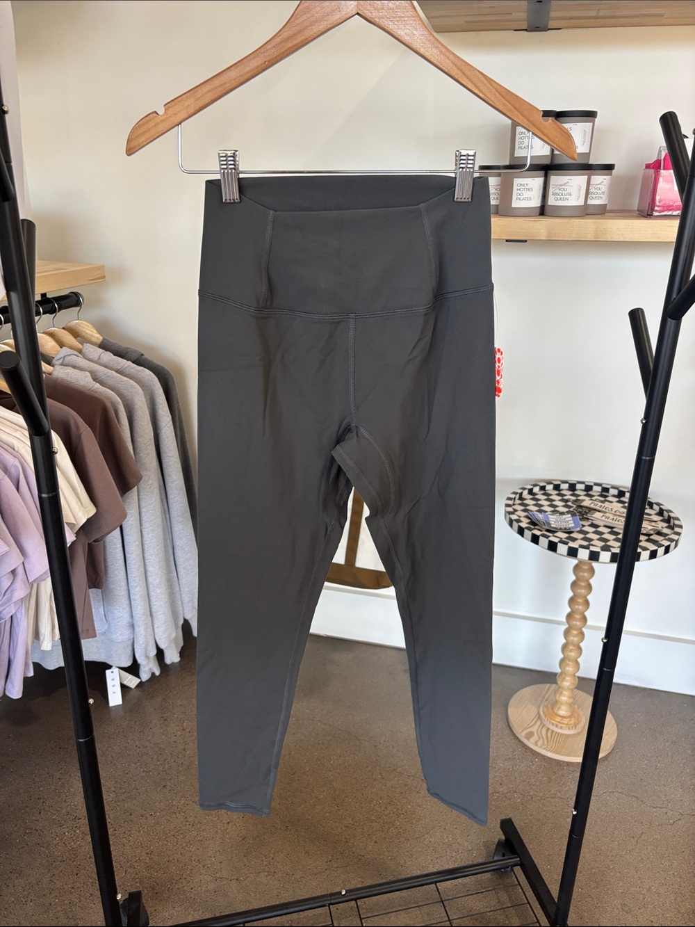 FP Movement by Free People Charcoal Gray High-Waist Leggings